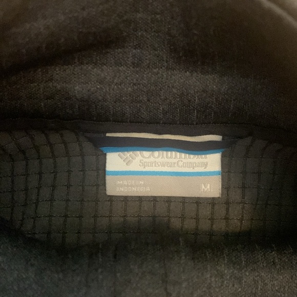 NWT Columbia Medium Men’s Park View Fleece Omni-Wick Full Zip Up Sweater - Picture 3 of 4